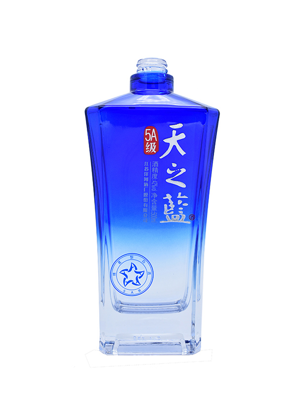 天子藍酒瓶